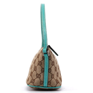 Gucci 07198 Beige Turquoise GG Boat