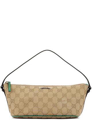 Gucci 07198 Beige Turquoise GG Boat