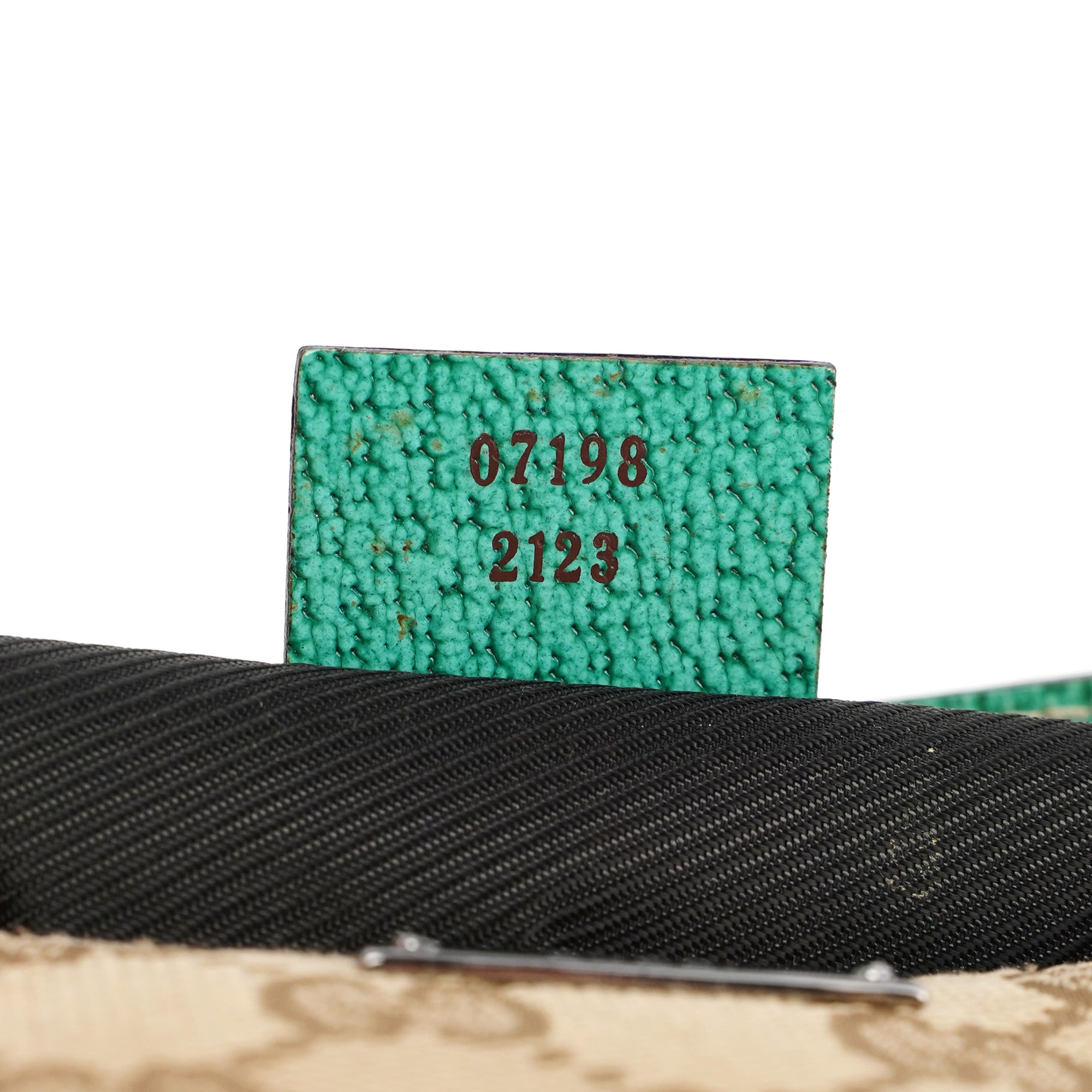Gucci 07198 Beige Turquoise GG Boat