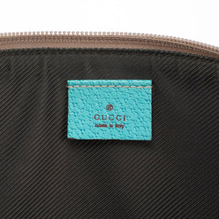 Gucci 07198 Beige Turquoise GG Boat