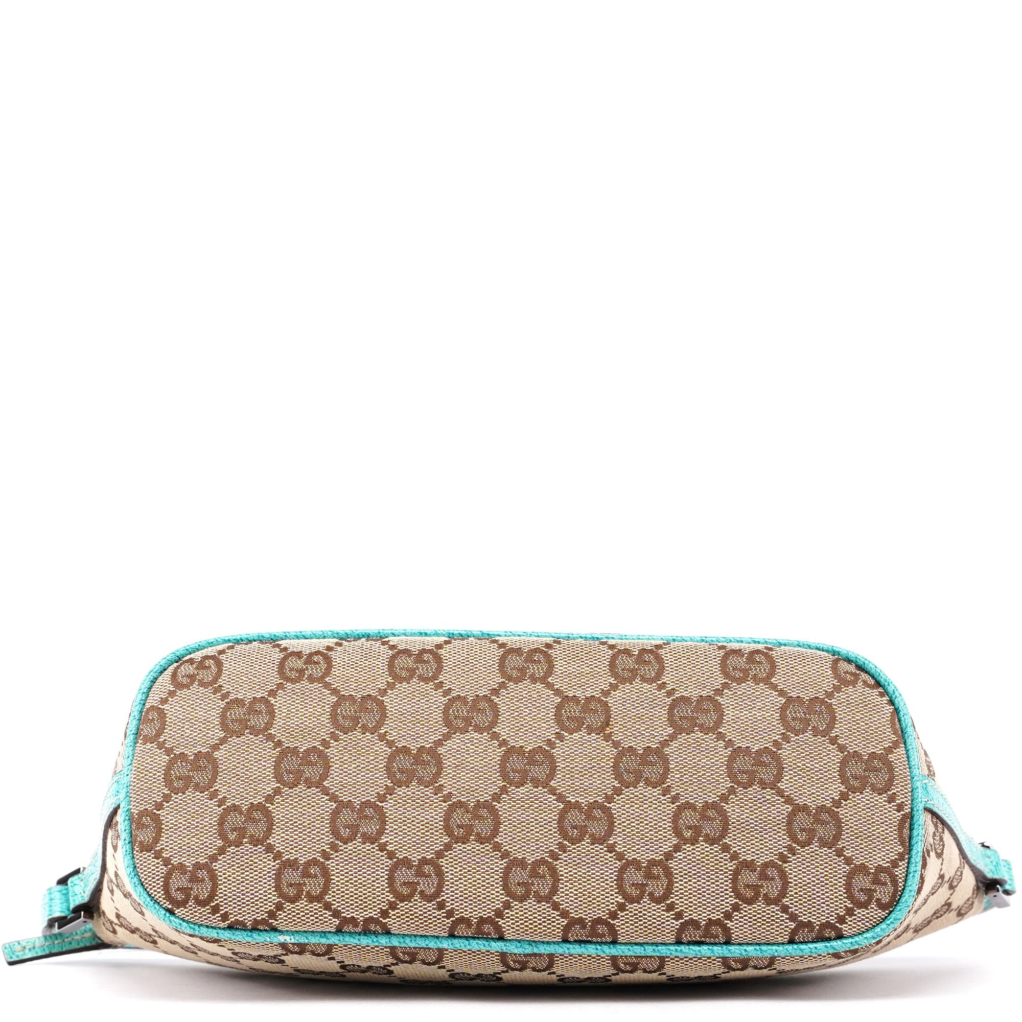 Gucci 07198 Beige Turquoise GG Boat