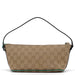 Gucci 07198 Beige Turquoise GG Boat Pochette