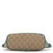 Gucci 07198 Beige Turquoise GG Boat Pochette