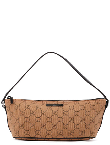 Gucci 07198 Beige Wool GG Boat