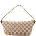 Gucci 07198 Beige Yellow GG Boat Pochette