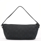 Gucci 07198 Black GG Boat Pochette