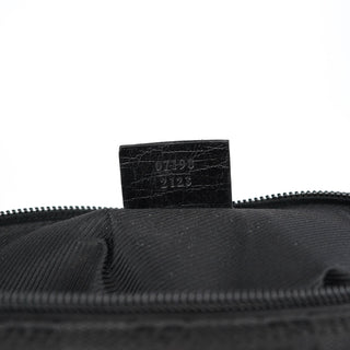 Gucci 07198 Black GG Boat Pochette