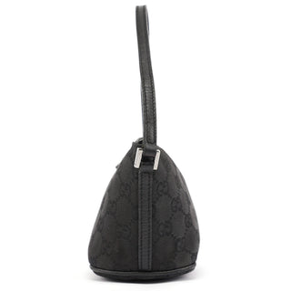 Gucci 07198 Black GG Boat Pochette