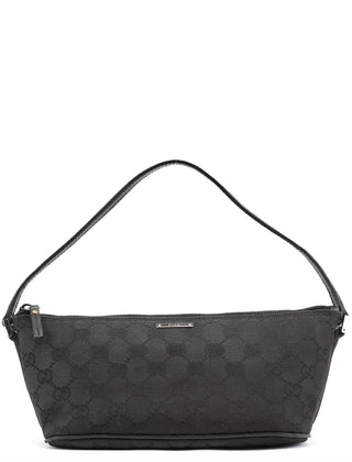 Gucci 07198 Black GG Boat Pochette