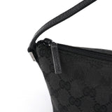 Gucci 07198 Black GG Boat Pochette