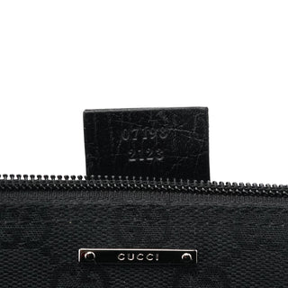 Gucci 07198 Black GG Boat Pochette