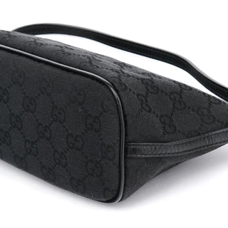 Gucci 07198 Black GG Boat Pochette