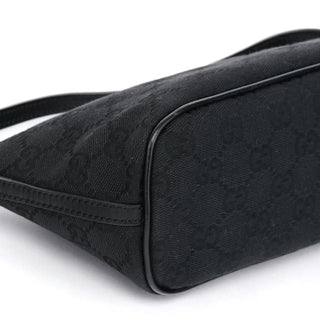 Gucci 07198 Black GG Boat Pochette