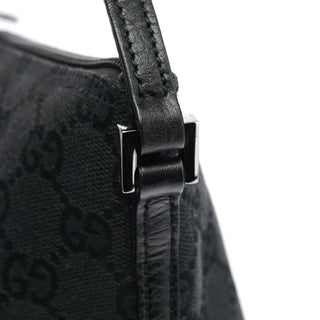 Gucci 07198 Black GG Boat Pochette