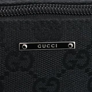 Gucci 07198 Black GG Boat Pochette