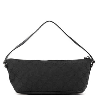 Gucci 07198 Black GG Boat Pochette