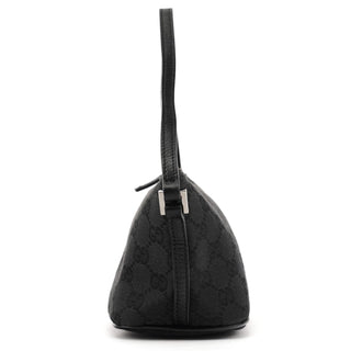 Gucci 07198 Black GG Boat Pochette