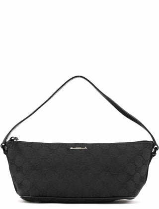 Gucci 07198 Black GG Boat Pochette