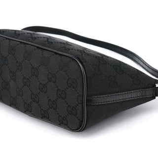 Gucci 07198 Black GG Boat Pochette