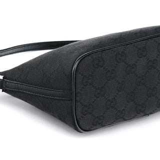 Gucci 07198 Black GG Boat Pochette