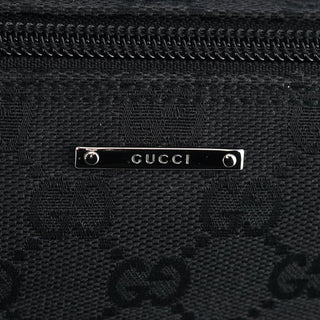 Gucci 07198 Black GG Boat Pochette