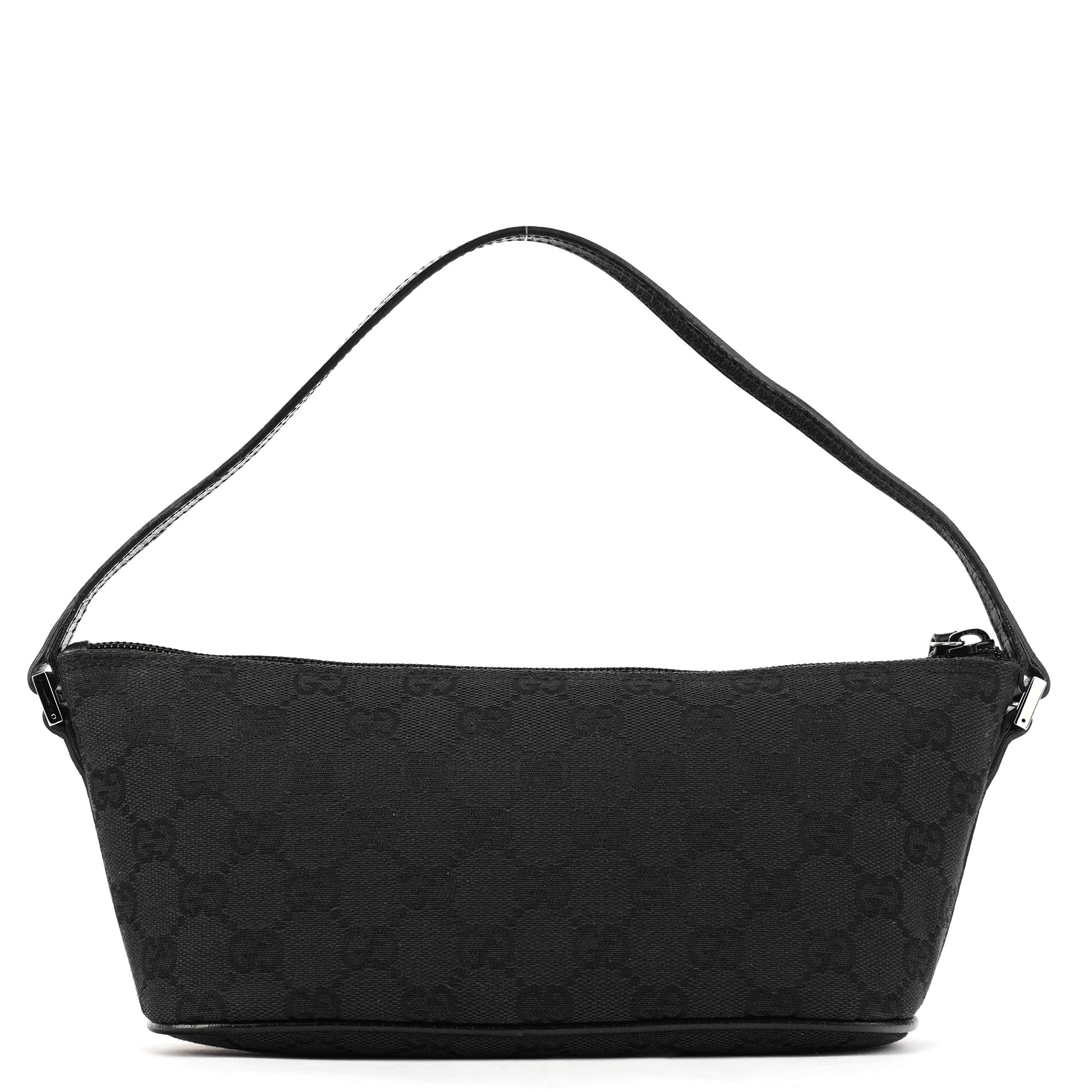 Gucci 07198 Black GG Boat Pochette