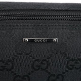 Gucci 07198 Black GG Boat Pochette