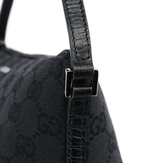 Gucci 07198 Black GG Boat Pochette