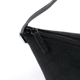 Gucci 07198 Black GG Boat Pochette