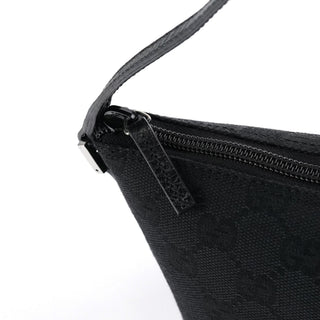 Gucci 07198 Black GG Boat Pochette