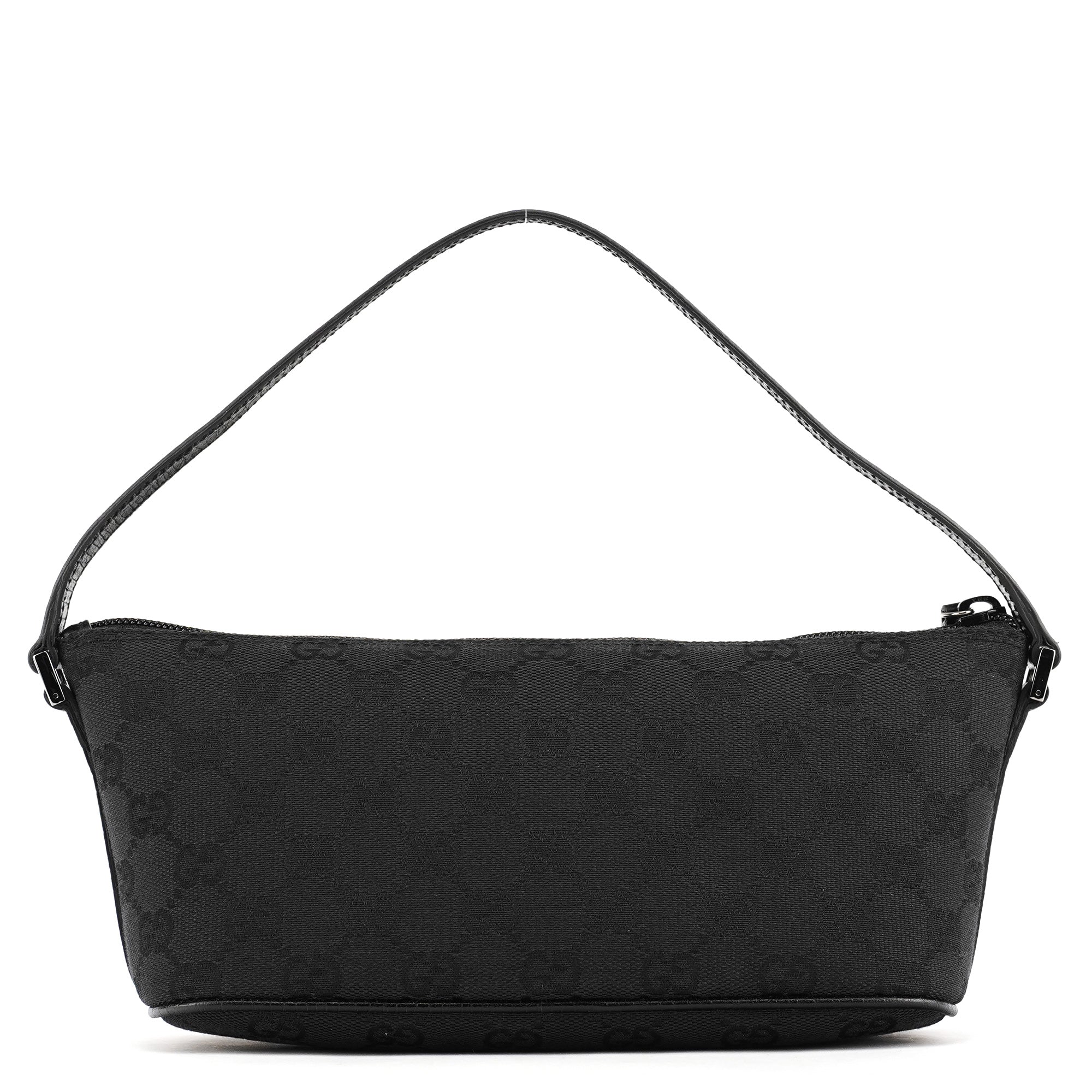 Gucci 07198 Black GG Boat Pochette