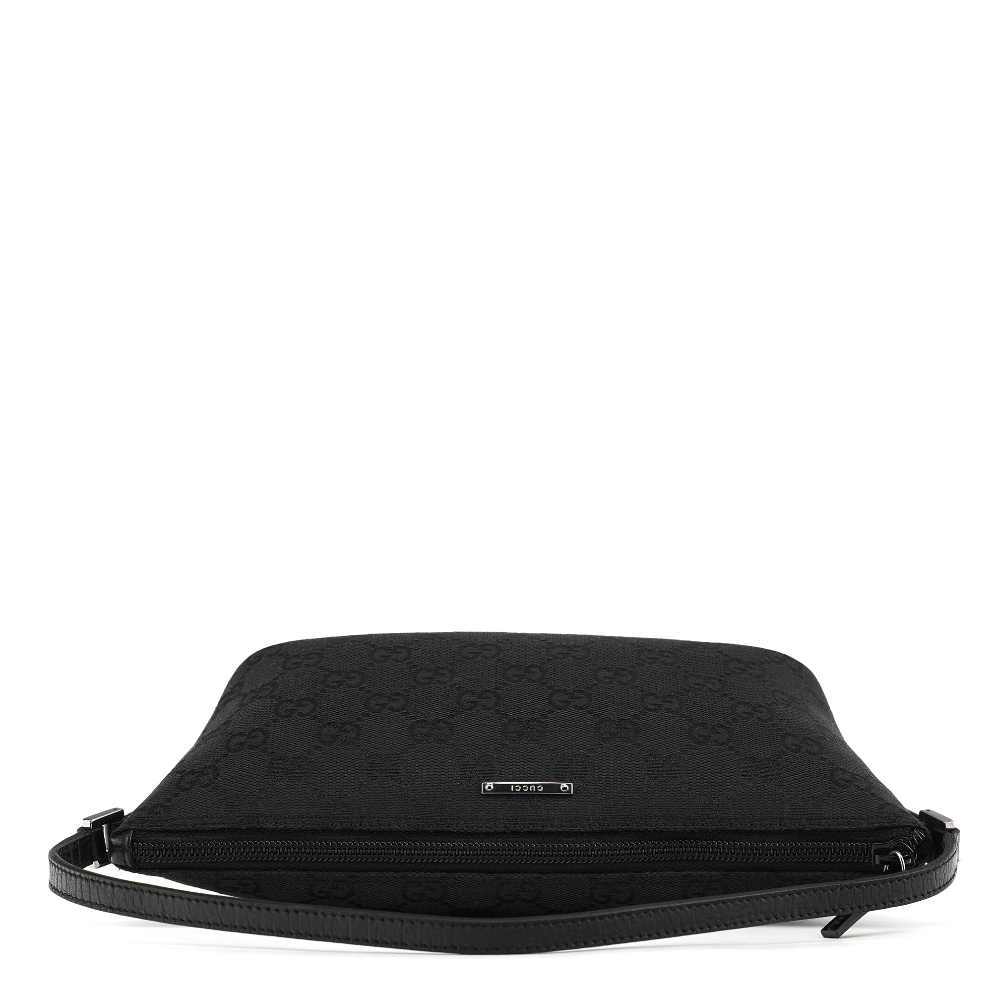 Gucci 07198 Black GG Boat Pochette