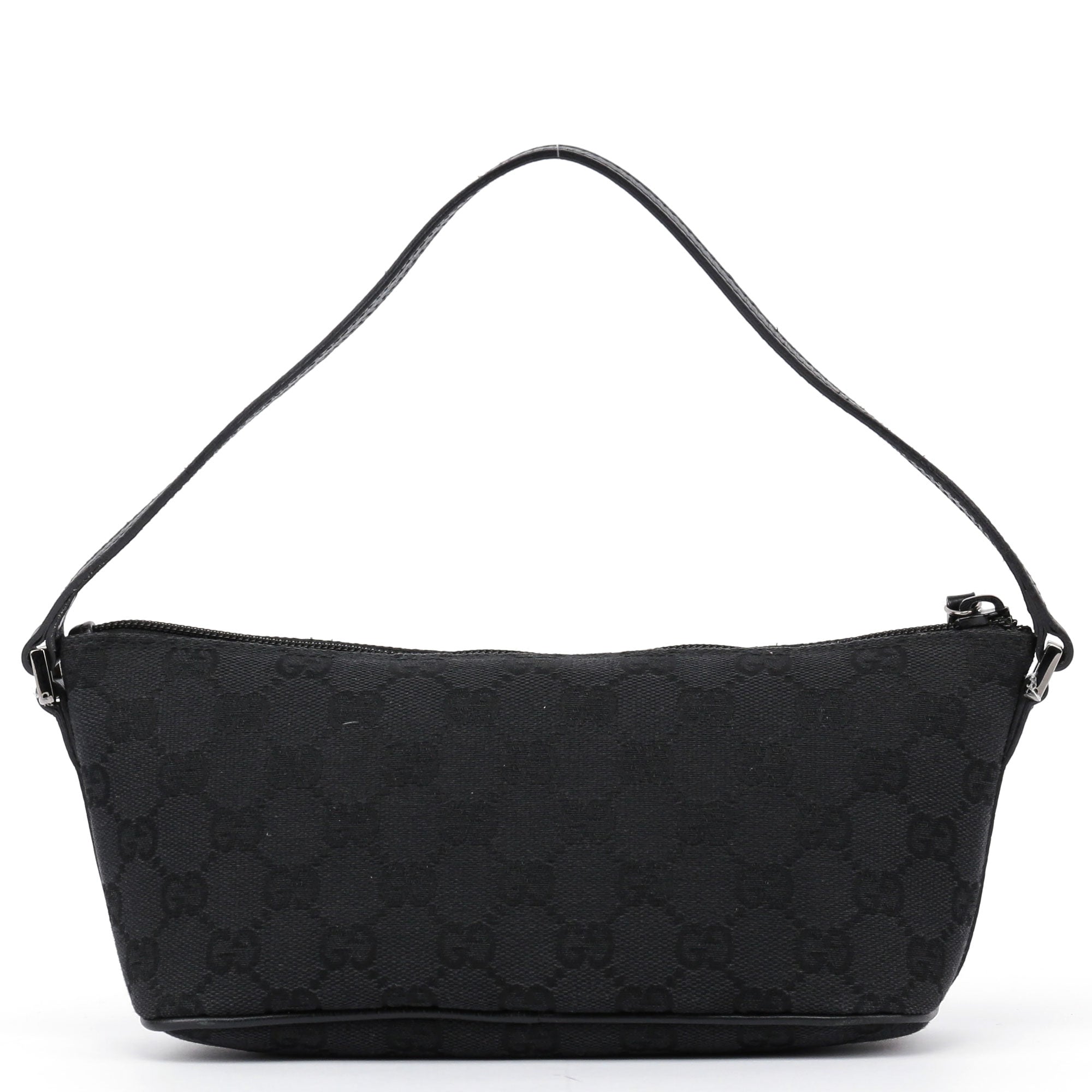 Gucci 07198 Black GG Boat Pochette