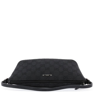 Gucci 07198 Black GG Boat Pochette