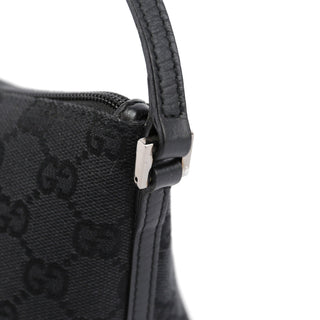 Gucci 07198 Black GG Boat Pochette