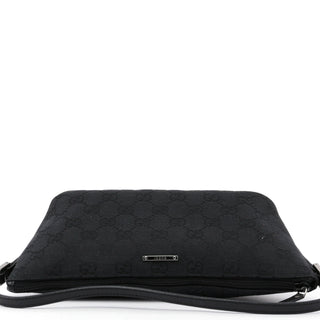 Gucci 07198 Black GG Boat Pochette