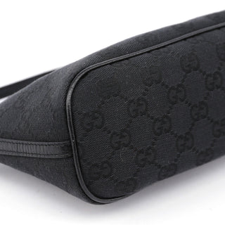 Gucci 07198 Black GG Boat Pochette