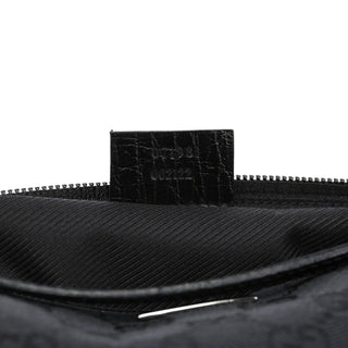 Gucci 07198 Black GG Boat Pochette