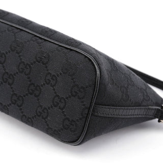 Gucci 07198 Black GG Boat Pochette