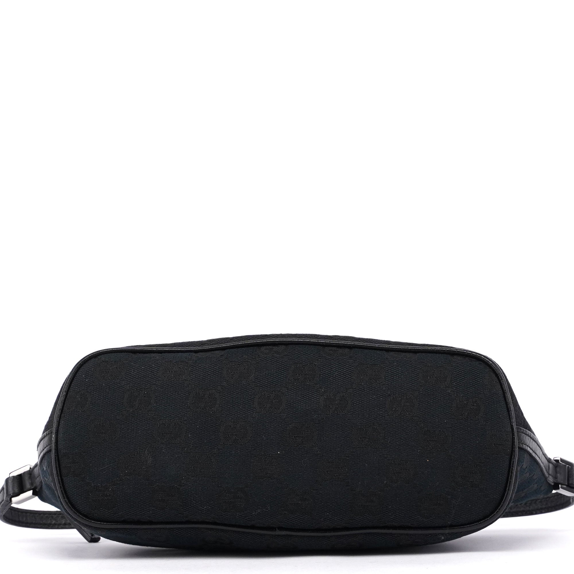 Gucci 07198 Black GG Boat Pochette