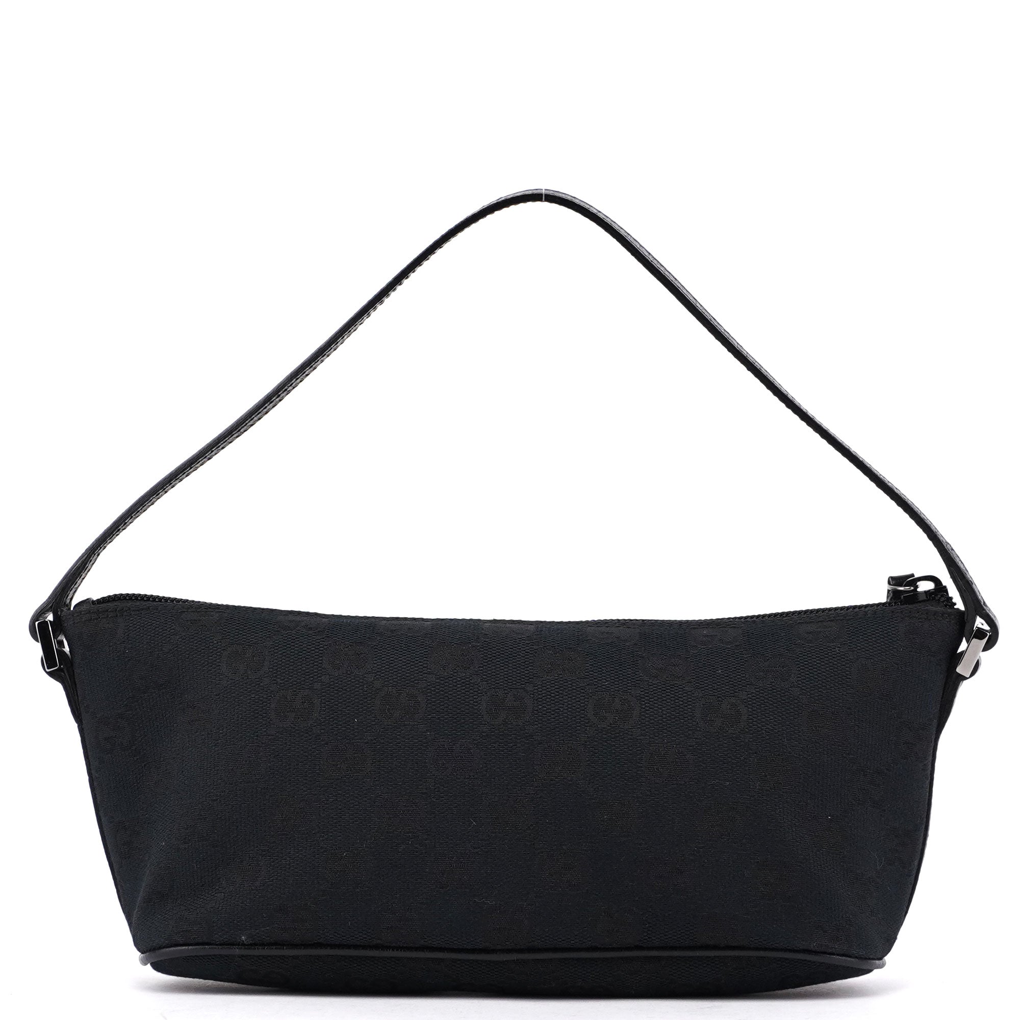 Gucci 07198 Black GG Boat Pochette