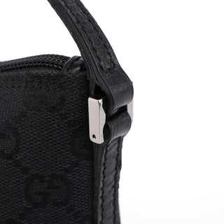 Gucci 07198 Black GG Boat Pochette