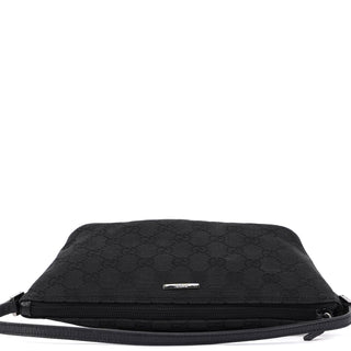 Gucci 07198 Black GG Boat Pochette