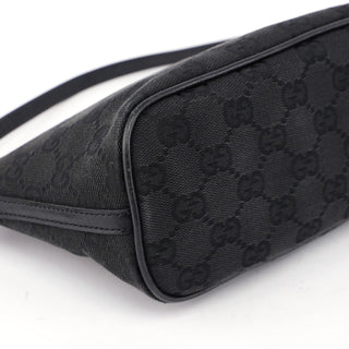 Gucci 07198 Black GG Boat Pochette