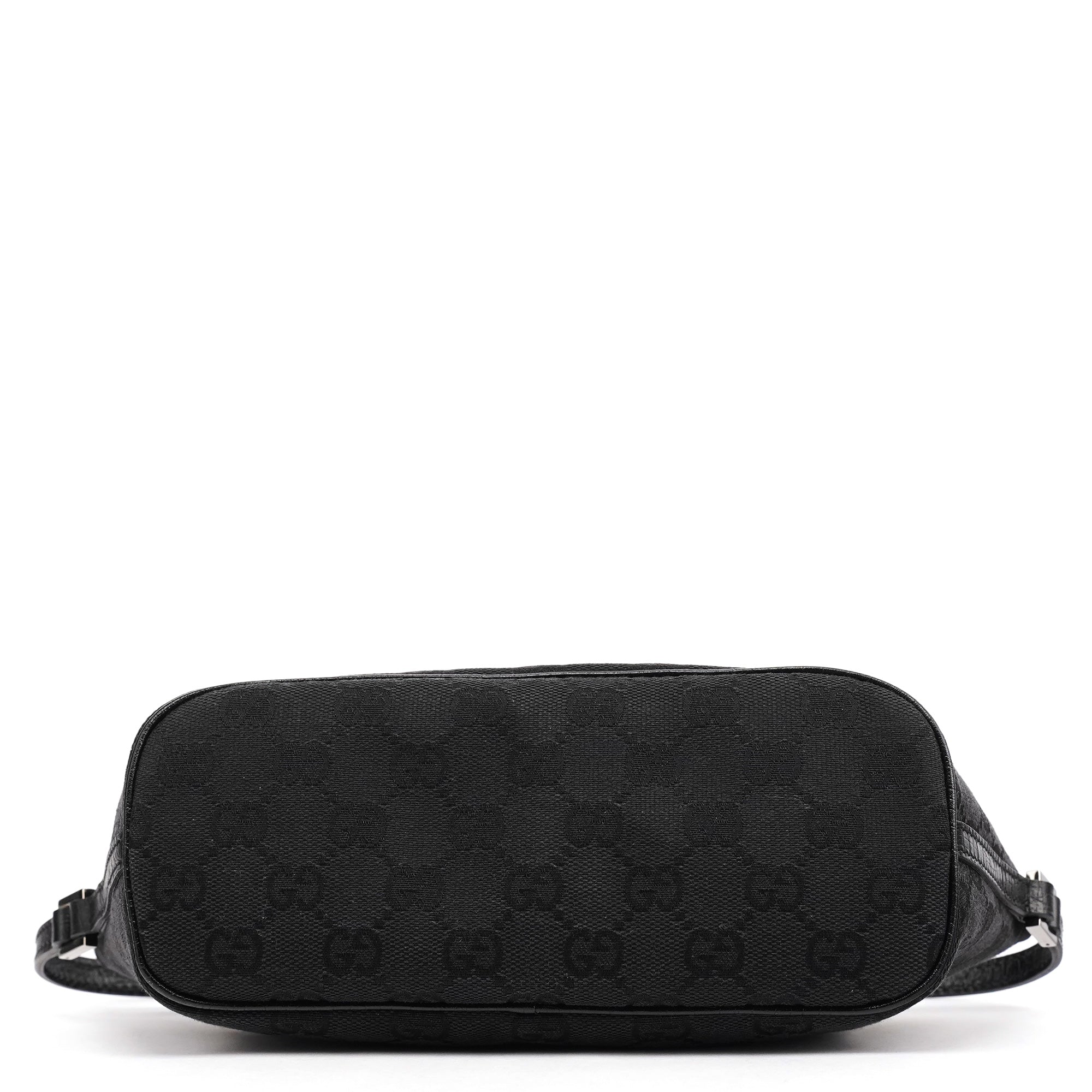 Gucci 07198 GG Boat Pochette en toile GG noire