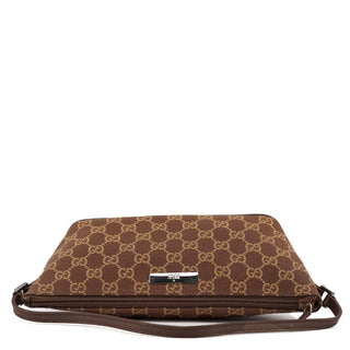 Gucci 07198 Brown GG Boat Pochette