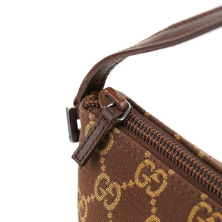 Gucci 07198 Brown GG Boat Pochette