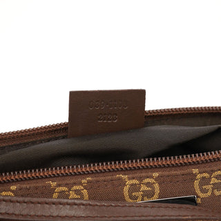 Gucci 07198 Brown GG Boat Pochette