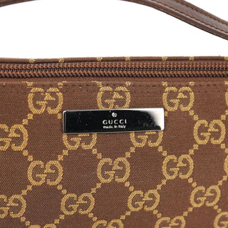 Gucci 07198 Brown GG Boat Pochette