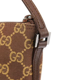 Gucci 07198 Brown GG Boat Pochette